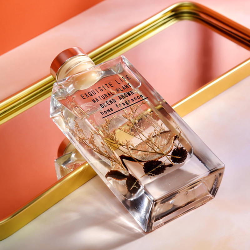 Decorazione a fiori secchi senza diffusore per aromaterapia a fuoco Decorazione a fiori secchi senza diffusore per aromaterapia a fuoco