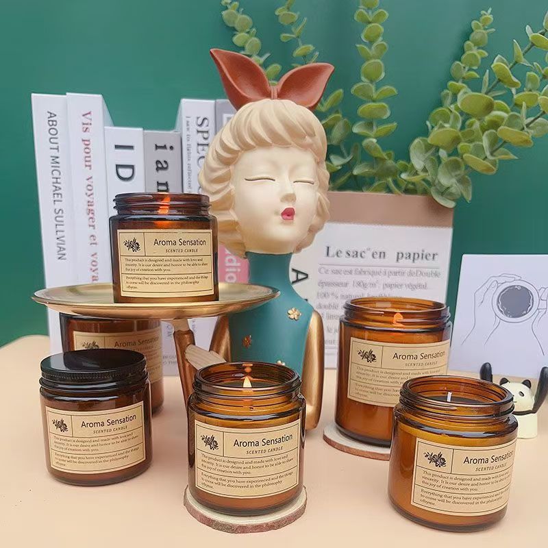 Candele per aromaterapia romantiche e di lunga durata per uso domestico