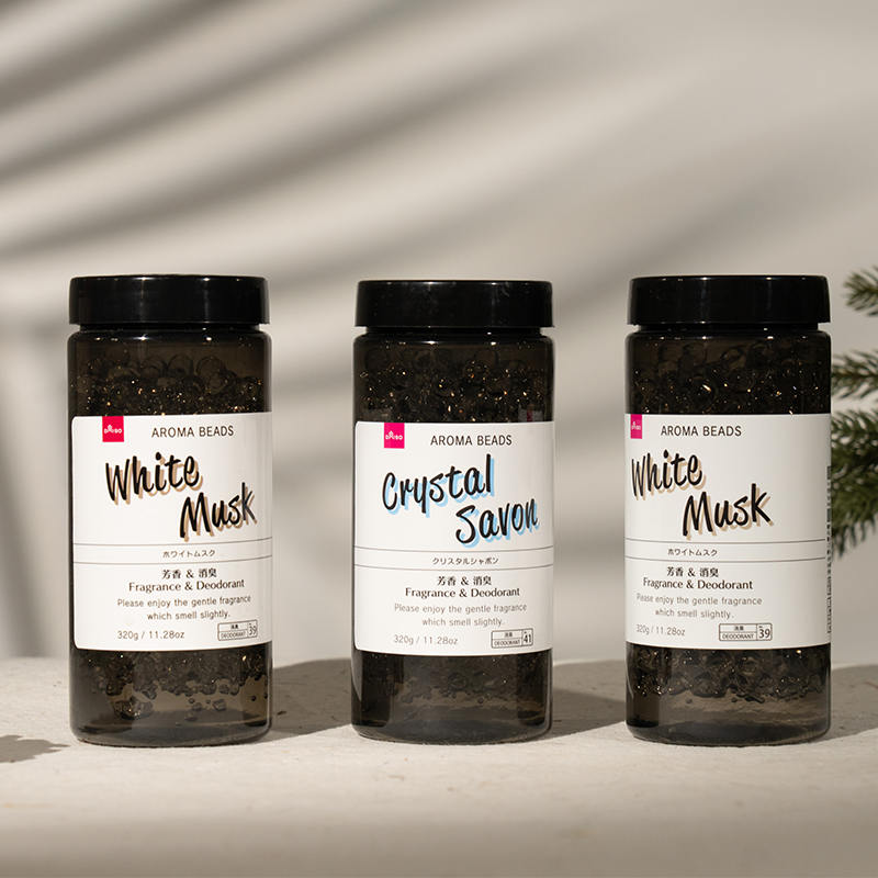 Perle di cristallo aromatico con etichetta privata da 320 g