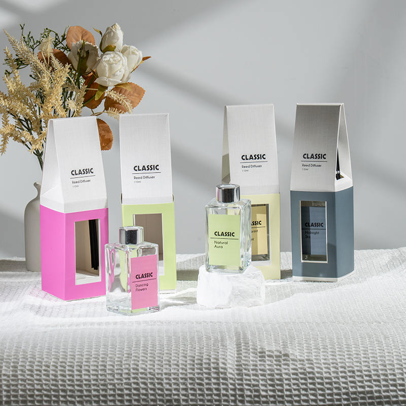 Classico diffusore a lamella alto quadrato in vetro