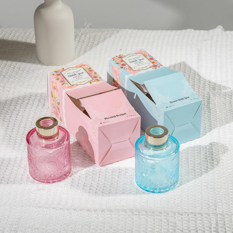 Festa della mamma Elegante diffusore a bastoncini in bottiglia di vetro -Produttore di fragranze per la casa