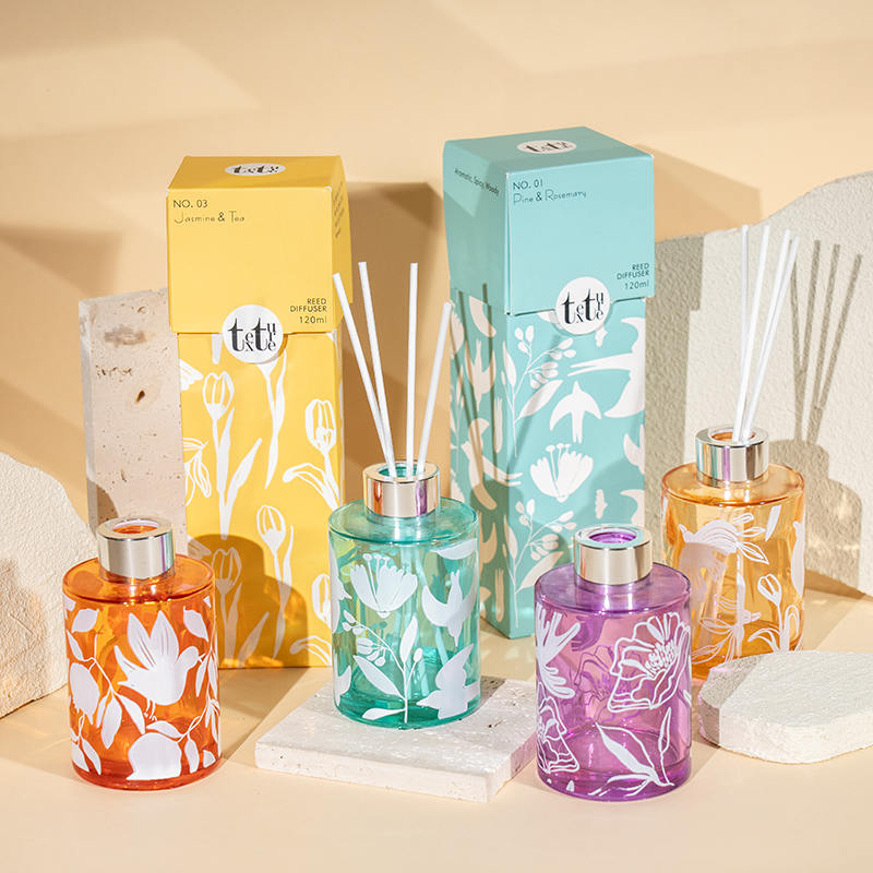 Classico diffusore a lamella tondo alto con stampa