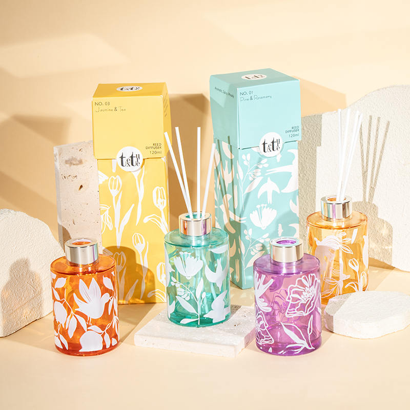 Classico diffusore a lamella tondo alto con stampa