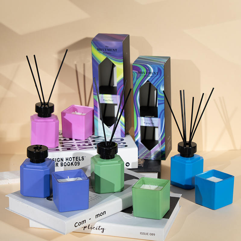 Set di aromi per bottiglie quadrate, produzione di fragranze per la casa