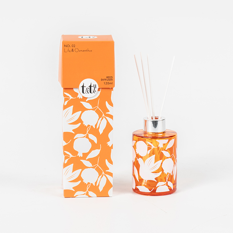 Classico diffusore a lamella tondo alto con stampa